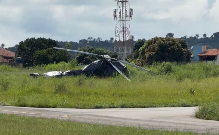 Pará de Minas registra segundo acidente com helicóptero em menos de uma semana; veja vídeo
