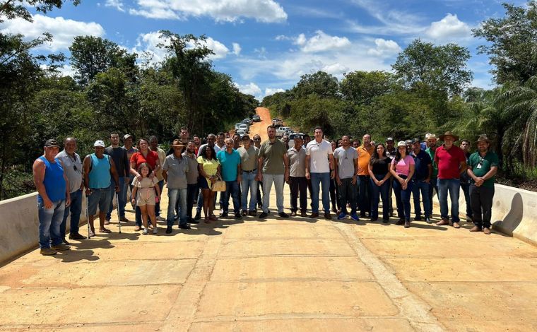 Inauguração da Ponte do Palmito na MG-231 marca conquista para Cordisburgo e Santana de Pirapama