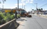 Obras da nova captação de esgoto chegam à ponte da Rua Equador em Sete Lagoas 