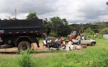 Mutirão de limpeza é realizado na região dos bairros Jardim dos Pequis e Belo Vale II em Sete Lagoas