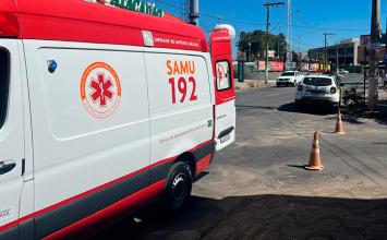 Acidente entre carro e moto deixa dois feridos no bairro Progresso em Sete Lagoas