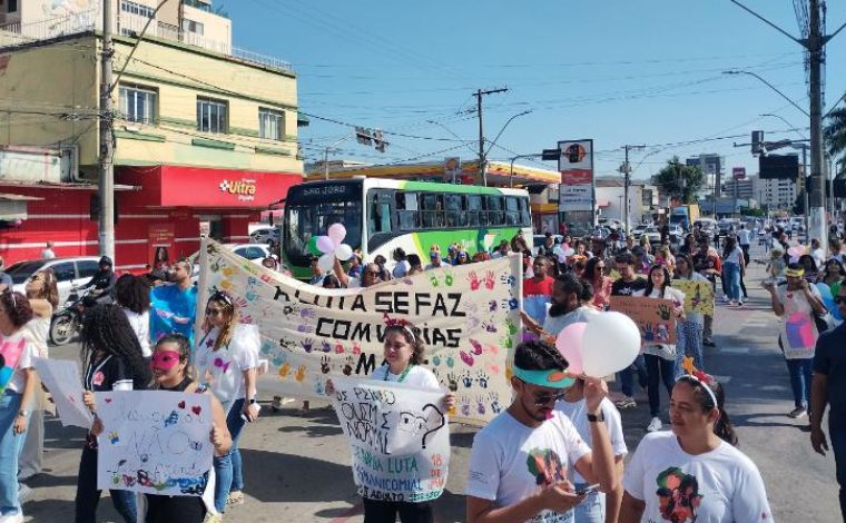 Desfile em alusão ao Dia da Luta Antimanicomial movimenta região central de Sete Lagoas