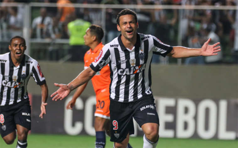 Com show de Fred, Galo goleia Sport Boys na Libertadores