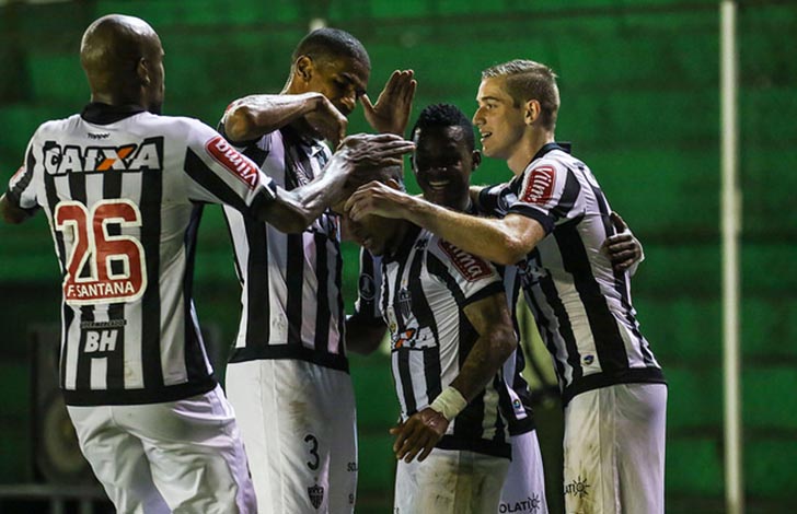 Galo goleia fora de casa e praticamente se garante nas oitavas da Libertadores