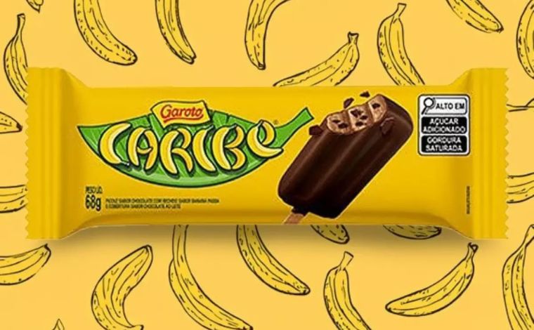 Garoto lança picolé Caribe, inspirado no tão polêmico bombom de banana com chocolate