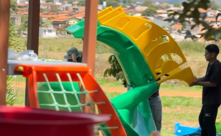 Sete Lagoas ganha primeiro parque infantil do projeto 