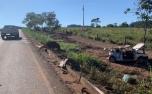 Adolescente grávida morre após carro ser atingido por caminhonete na rodovia MG-400