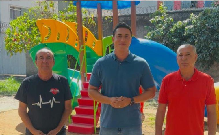 Sete Lagoas amplia projeto ‘Lugar de Criança’ com novo parque infantil no bairro Dona Dora