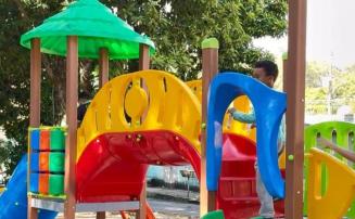 Prefeitura de Sete Lagoas entrega parque infantil no bairro Eldorado