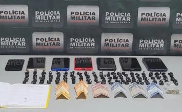 Operação policial desmantela esquema de tráfico de drogas em Sete Lagoas