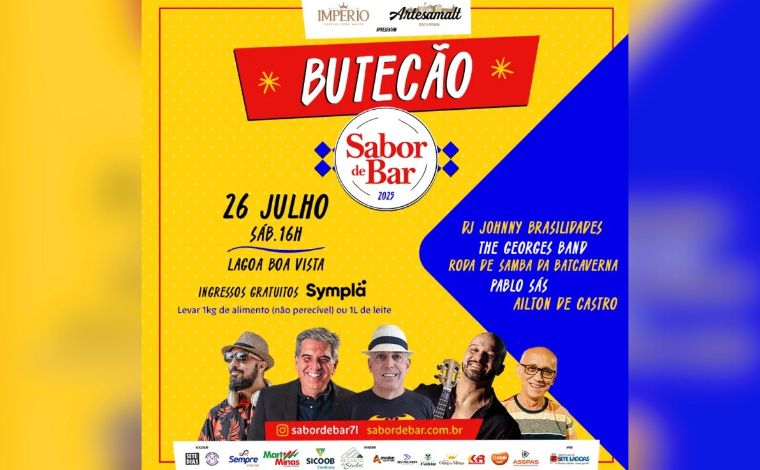 Com cardápio especial e atrações musicais, Festival Sabor de Bar chega à reta final em Sete Lagoas