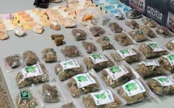 Quatro homens são presos com drogas e arma após operação policial em Sete Lagoas 