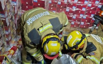 Motorista morre após carreta com eletrodomésticos tombar na BR-040