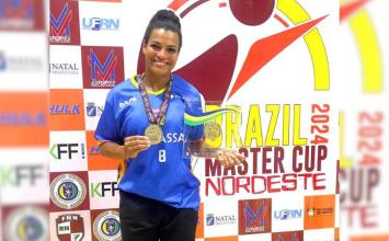 Goleira de Sete Lagoas é convocada para disputar a Copa América de Handebol Master Feminino