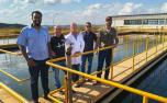 Vereadores acompanham funcionamento da Estação de Tratamento de Água do SAAE em Sete Lagoas