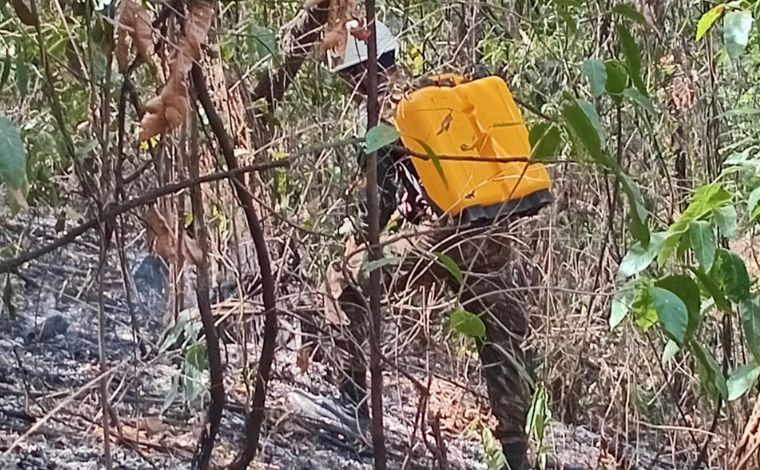 Vídeo: Incêndio na Serra de Santa Helena chega ao quinto dia de combate em Sete Lagoas