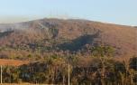 Bombeiros descartam novos focos de incêndio na Serra de Santa Helena e explicam origem da fumaça