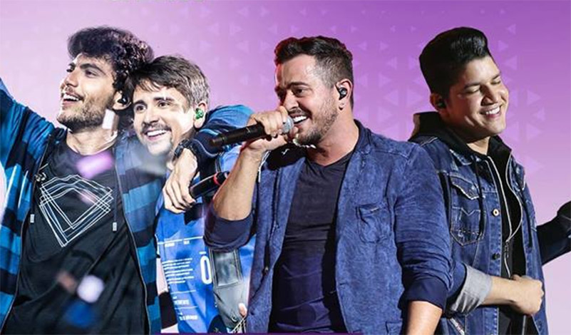 Bruninho & Davi e Henrique & Diego vão embalar Dia dos Namorados em Sete Lagoas