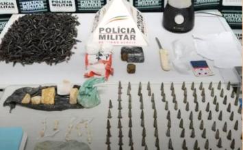 Cinco pessoas são presas suspeitas de tráfico de drogas em Sete Lagoas