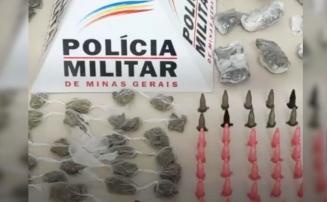Adolescente de 15 anos é apreendido suspeito de tráfico de drogas em Sete Lagoas