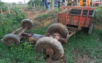 Adolescente de 12 anos morre ao pegar trator sem autorização e cair em represa no interior de Minas