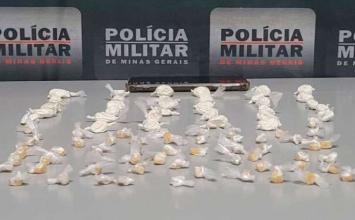 Dois adolescentes são apreendidos com drogas durante ação da PM em Sete Lagoas