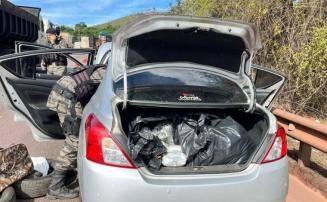 Mulher é presa transportando mais de 30 quilos de ‘supermaconha’ em operação na Grande BH
