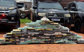 Carga com 100 kg de cocaína que seria levada para Sete Lagoas é apreendida em operação no MS