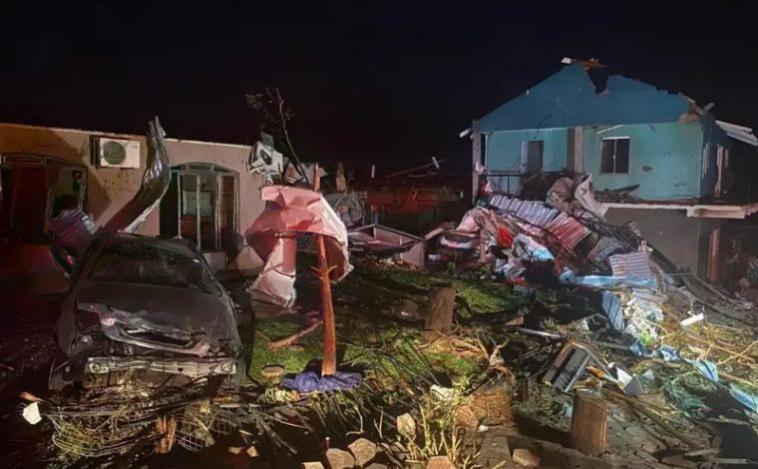 Tornado destrói cerca de 80% de cidade e deixa 6 mortos no Paraná