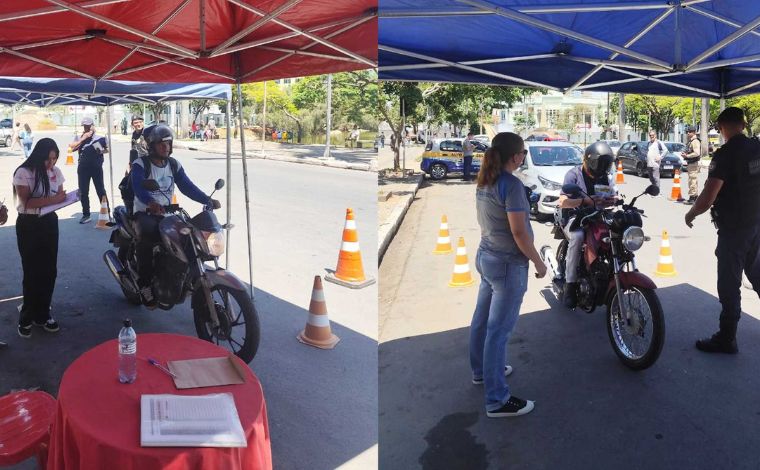 Foto: DivulgaÃ§Ã£o/PMSL - O trabalho teve foco na orientaÃ§Ã£o sobre procedimentos essenciais para conduÃ§Ã£o segura em dias chuvosos, com Ãªnfase em direÃ§Ã£o defensiva, prevenÃ§Ã£o de aquaplanagem e manutenÃ§Ã£o preventiva dos veÃ­culos