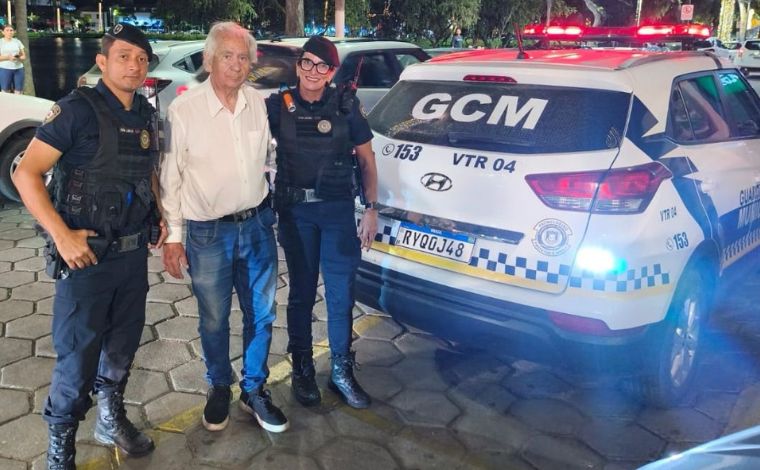 Foto: DivulgaÃ§Ã£o/GCM - O idoso havia saÃ­do de Mogi GuaÃ§u em um Peugeot 206 prata com destino a Minas Gerais. Sem notÃ­cias, familiares divulgaram o caso e solicitaram apoio das autoridades para encontrÃ¡-lo