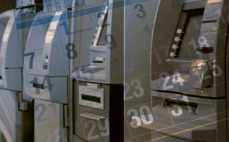 Foto: IlustraÃ§Ã£o/Canva - Veja como fica o funcionamento dos bancos nos prÃ³ximos dias;Â AgÃªncias dos Correios e do INSS tambÃ©m terÃ£o seu funcionamento afetado neste fim de ano