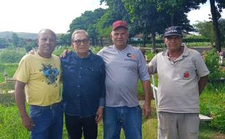 Trapalhão Dedé Santana visita Sete Lagoas e presta homenagem ao amigo Zacarias