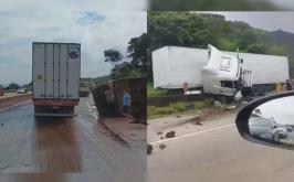 Acidente entre ônibus, carreta e caminhão deixa feridos na Grande BH