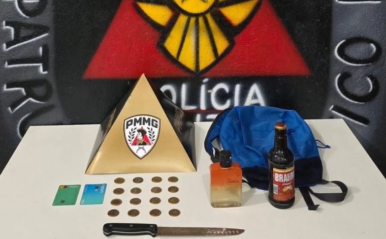 Homem é preso após roubo à mão armada na área central de Sete Lagoas