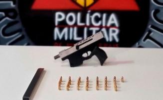 Duas pessoas são presas com submetralhadora de uso restrito em Sete Lagoas