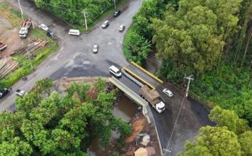 Prefeitura de Sete Lagoas entrega duplicação da Ponte do Sítio da Abadia
