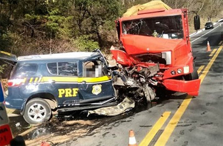 Policial rodoviário federal morre em acidente na BR 135