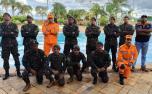 Bombeiros realizam capacitação em salvamento aquático para militares e Defesa Civil em Sete Lagoas