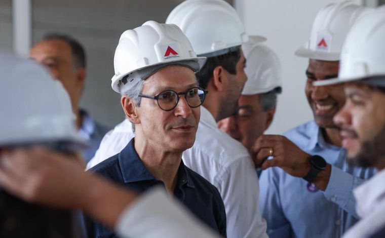 Governador Romeu Zema vistoria obras do Hospital Regional de Sete Lagoas