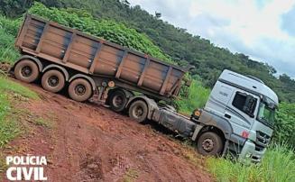 Dois homens são presos por desvio de 29 toneladas de ferro-gusa em carga saída de Sete Lagoas