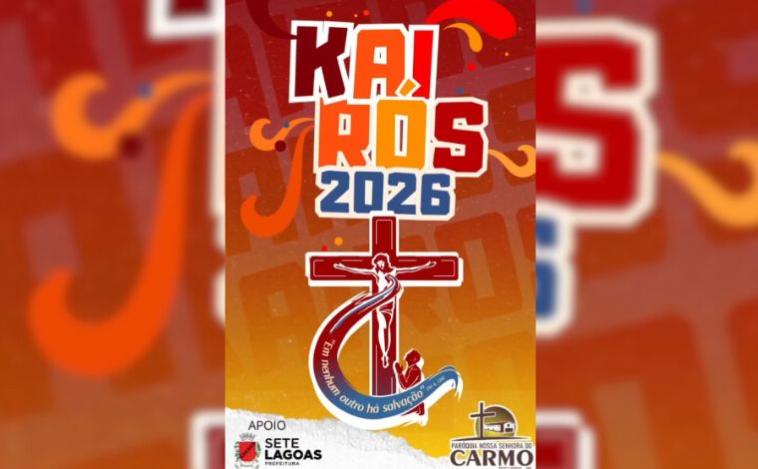 Sete Lagoas recebe 31ª edição do Retiro de Carnaval Kairós 2026 na Paróquia do Carmo