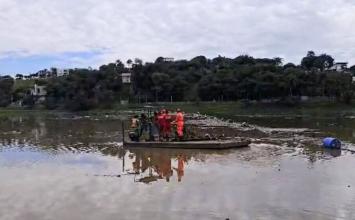 Vídeo: Corpo de mulher é encontrado na Lagoa da Pampulha, em Belo Horizonte