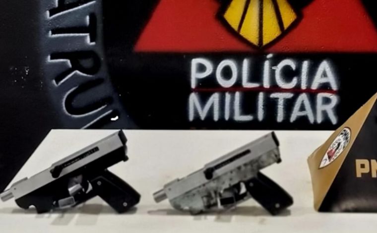 Homem com passagens por tráfico e homicídio no ES é preso com submetralhadoras em Sete Lagoas 