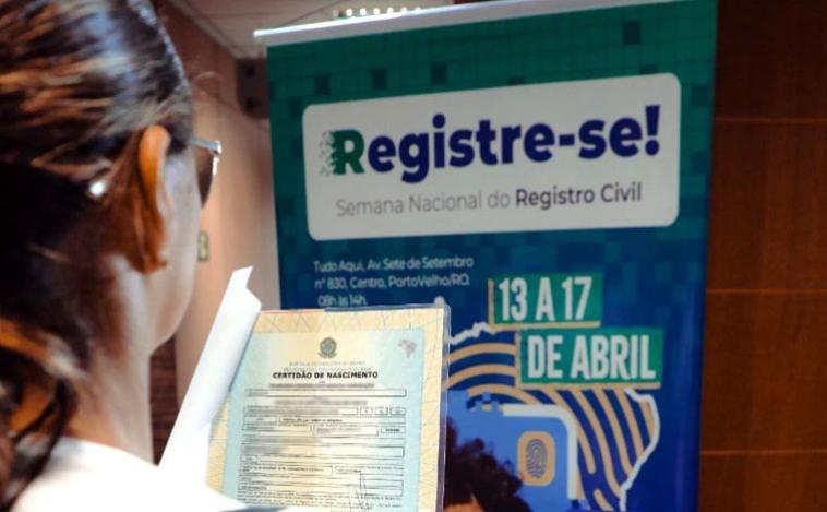 Semana Nacional do Registro Civil oferece emissão gratuita de documentos em Sete Lagoas