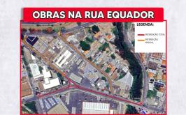 Trecho das ruas Equador e Policena Mascarenhas recebe recapeamento asfáltico em Sete Lagoas