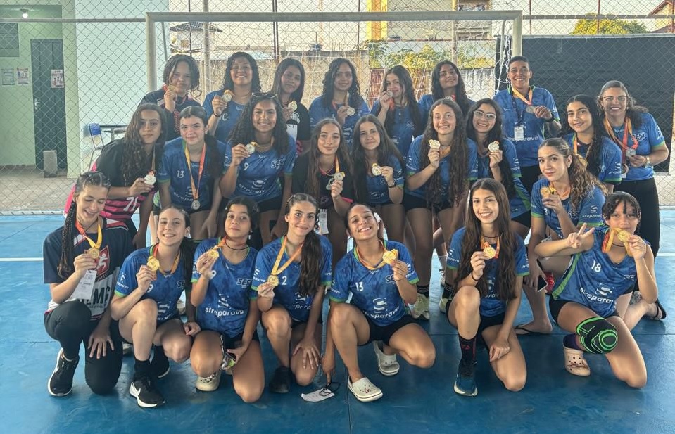 Handebol Feminino Módulo I e II – Ouro (Escola SESI)/Prata (Escola SESI)