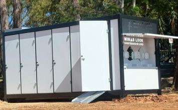 Prefeitura de Sete Lagoas instala banheiros de luxo na Serra de Santa Helena 