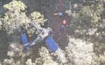 Vídeo: Piloto morre após queda de avião agrícola no interior de Minas