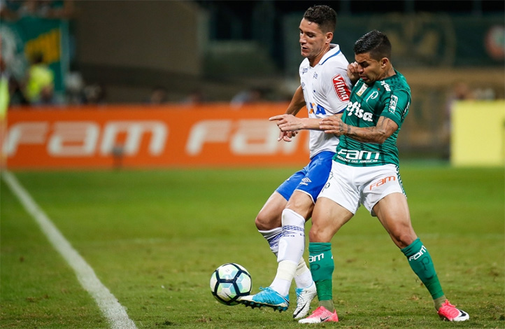 Cruzeiro e Palmeiras empatam em grande jogo pela Copa do Brasil